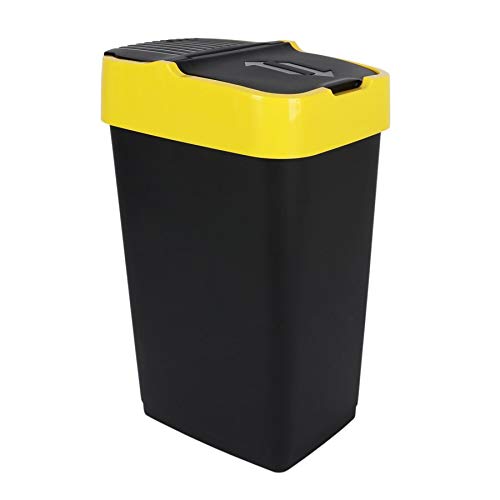 Abfalleimer mit Schwingdeckel, 18 Liter