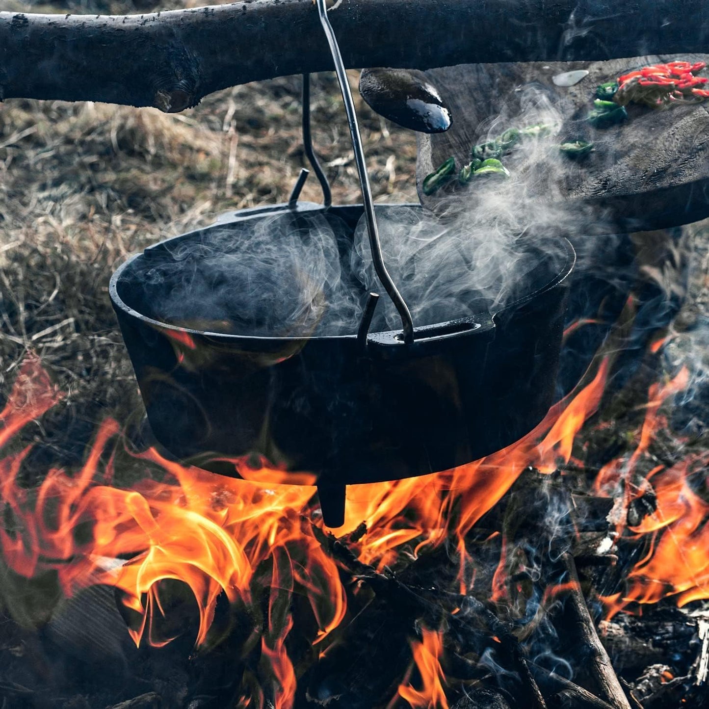 Feuertopf ohne Füsse, planer Boden