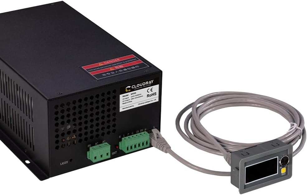 CO2 Laser Netzteil, MYJG-100W Monitor