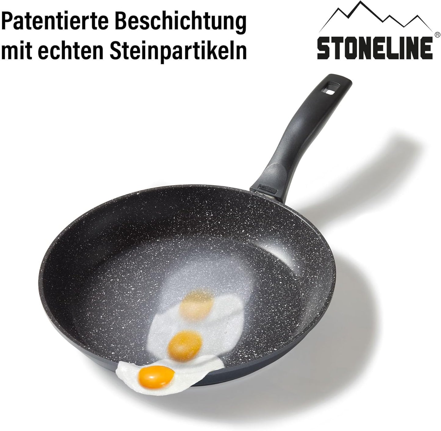 Bratpfanne, Schwarz 28 cm