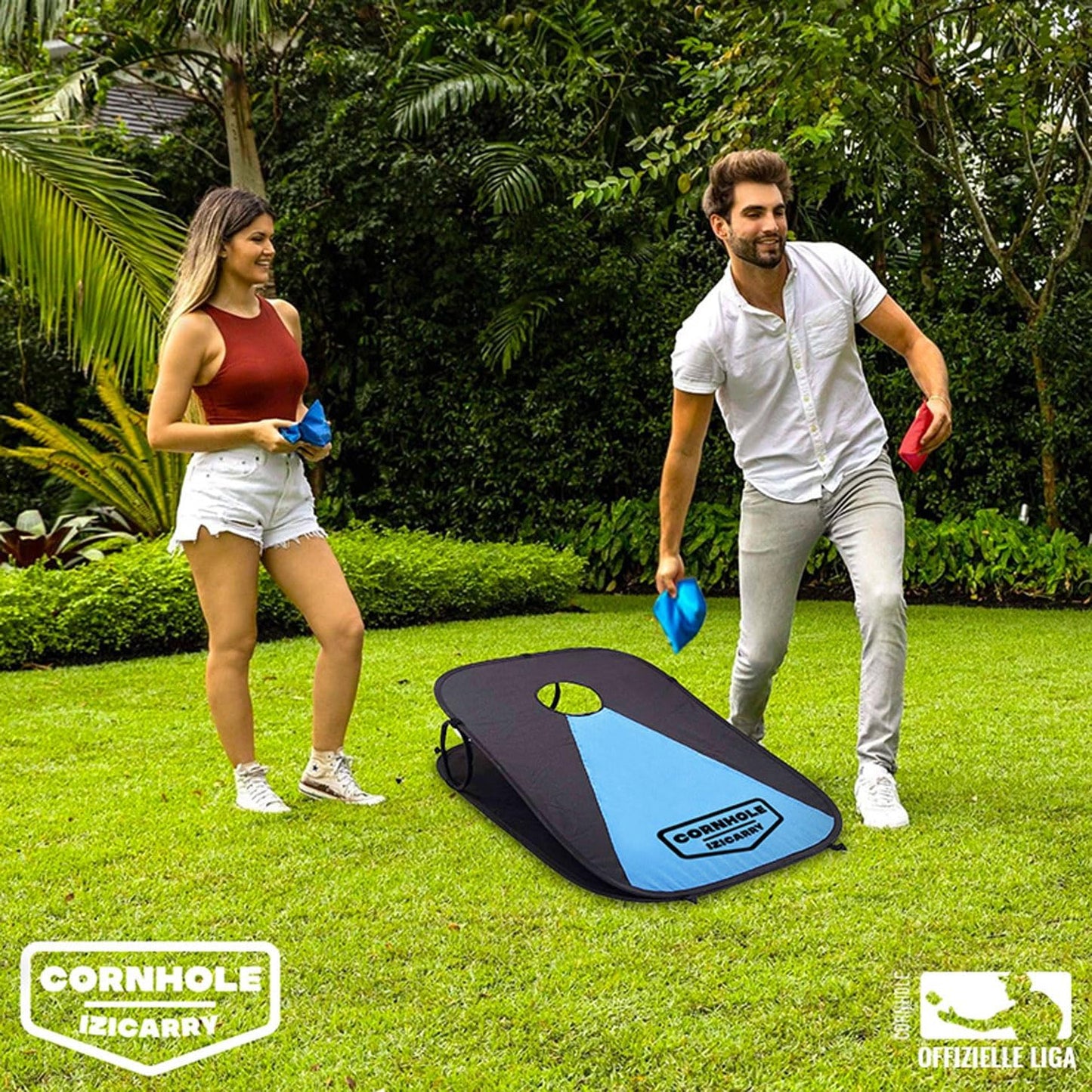 Cornhole Spielset, Cornhole Izicarry