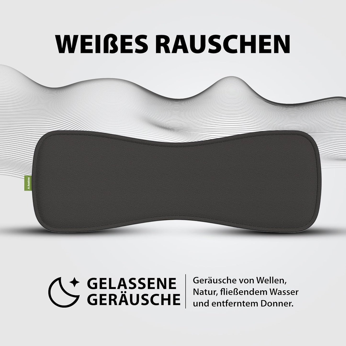 Bluetooth-Kissenlautsprecher mit Weissem Rauschen