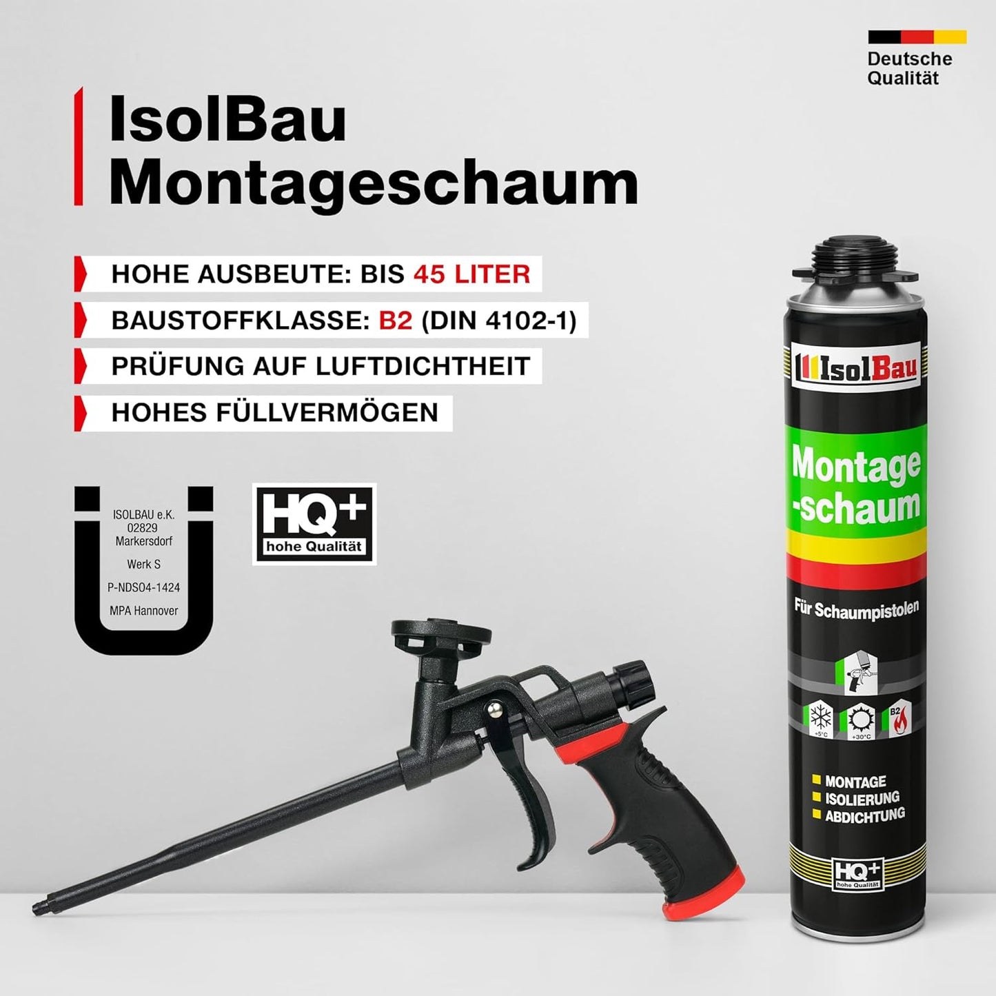 Bauschaum-Set, 5 x Bauschaum
