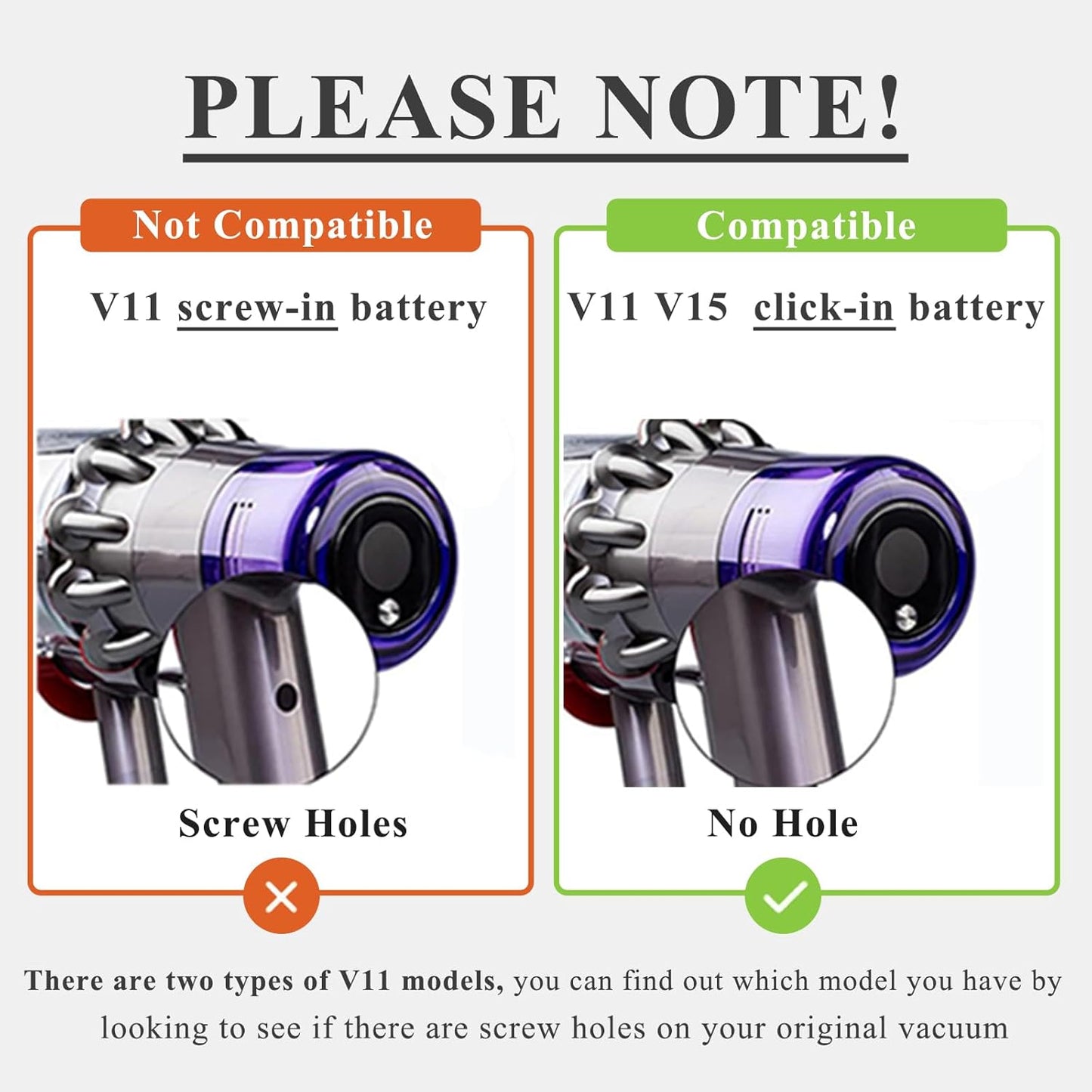 Ersatzakku für Dyson V11 Akkustaubsauger, V11