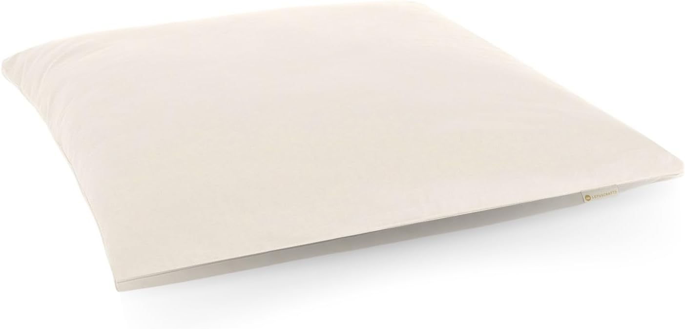 Meditationsmatte Zabuton Comfort, 7 cm / Naturweiss