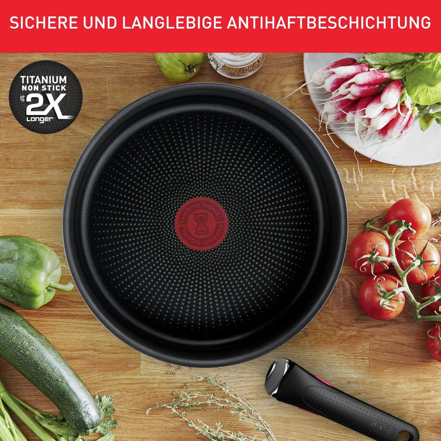 Ingenio XL Force, **neu** Pfannen-Set 24 + 28 + Griff