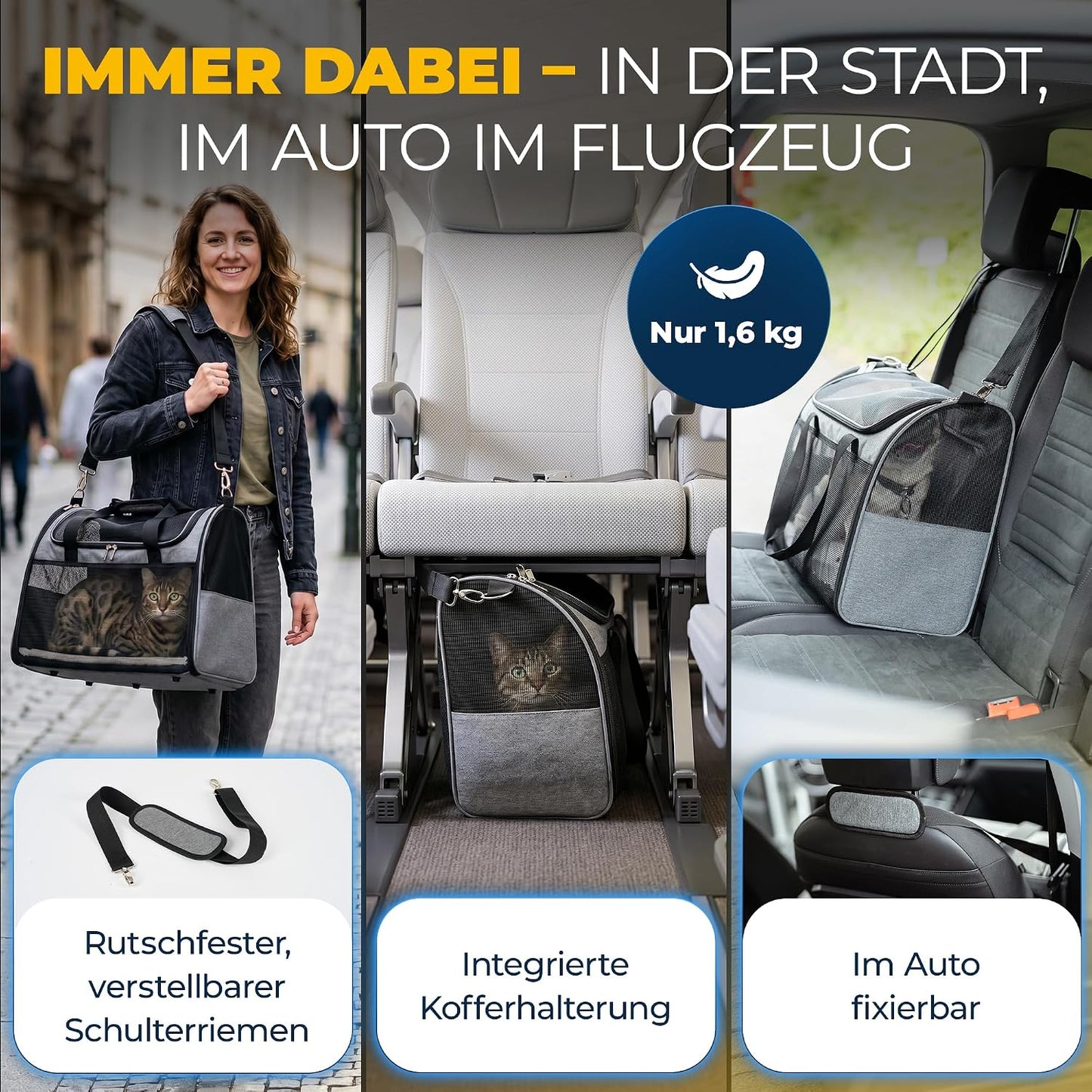 Transporttasche für Haustiere