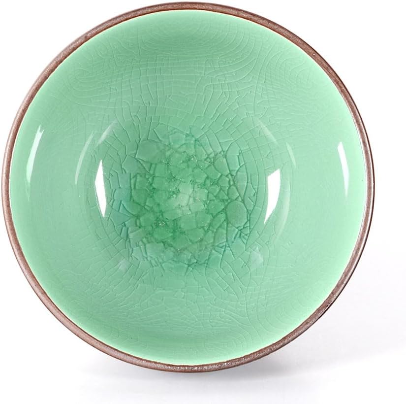 Matcha-Set mit Schale, Löffel und Besen (3-teilig), Moosgrün