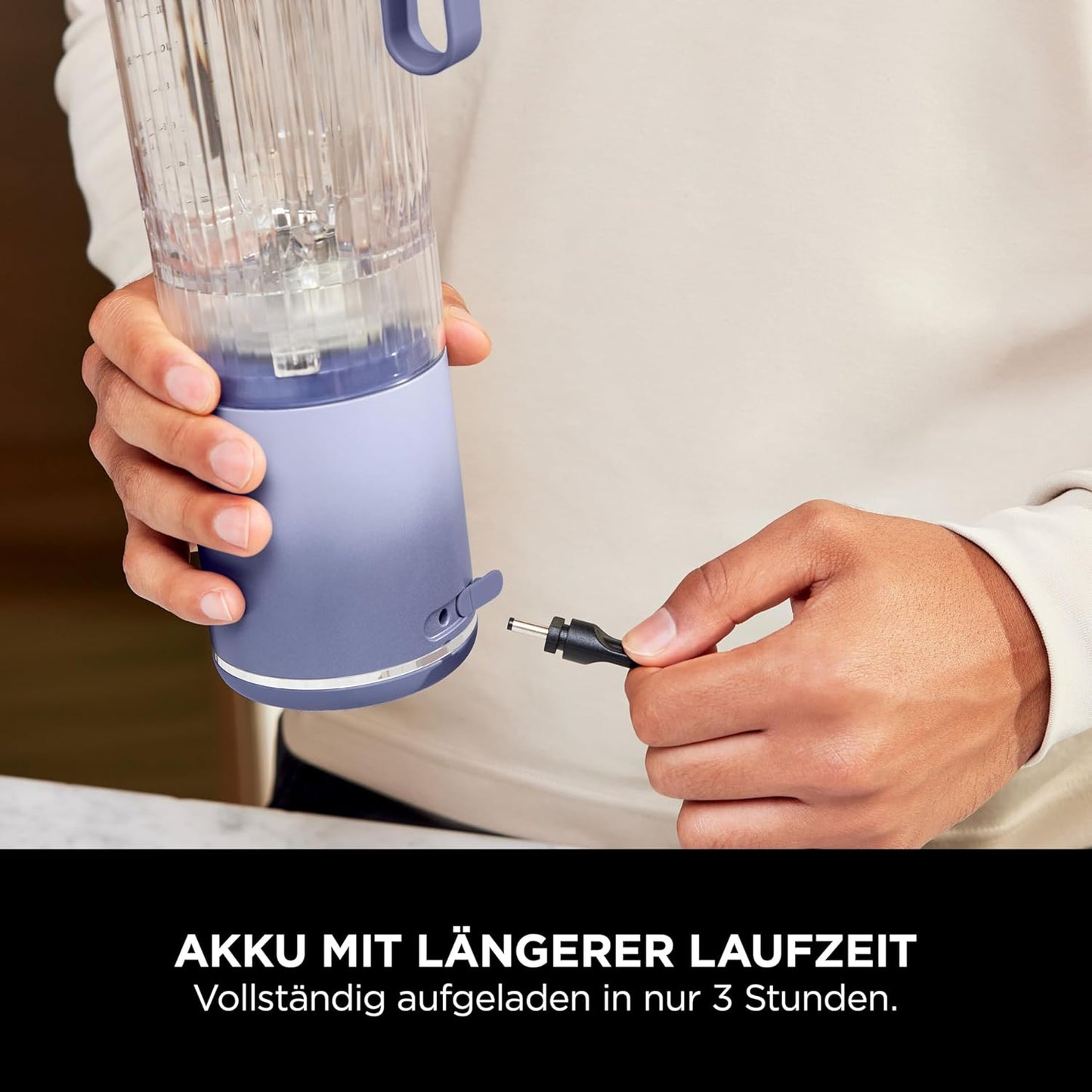 Tragbarer Mixer für Smoothies, Lavendel