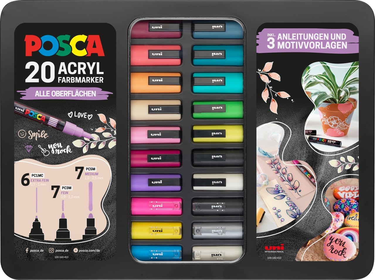 Marker Set, 20er Set DIY