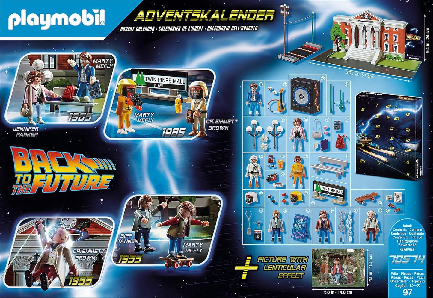 Adventskalender - Back to the Future, Back to the Future 1