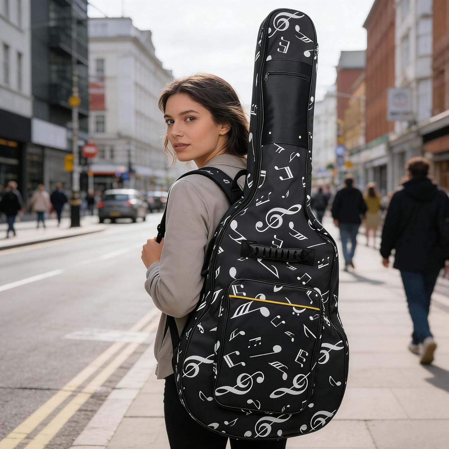 Wasserdichte Gitarrentasche, Schwarz