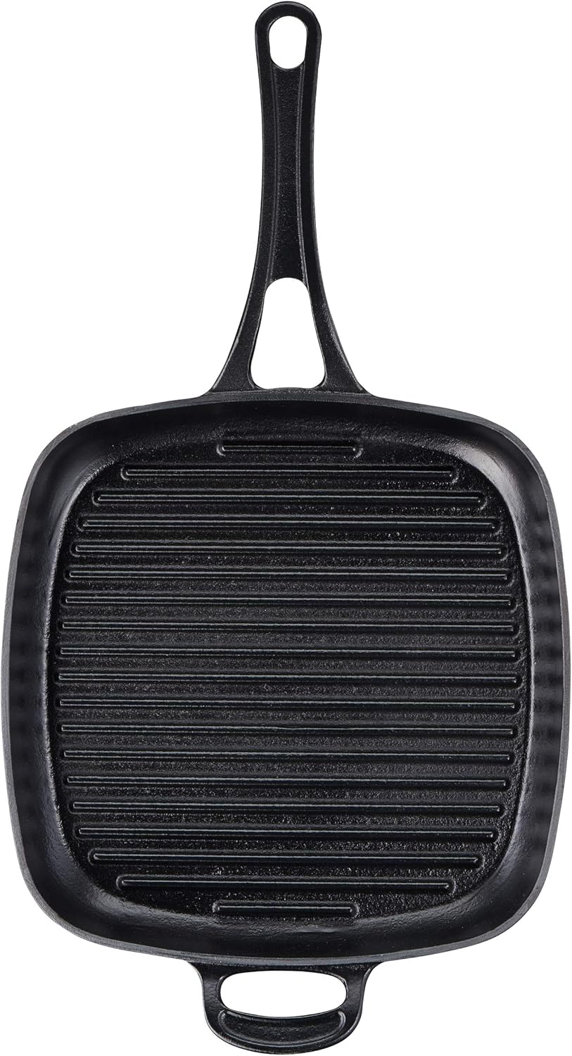 Guss-Grillpfanne mit Emaille-Beschichtung