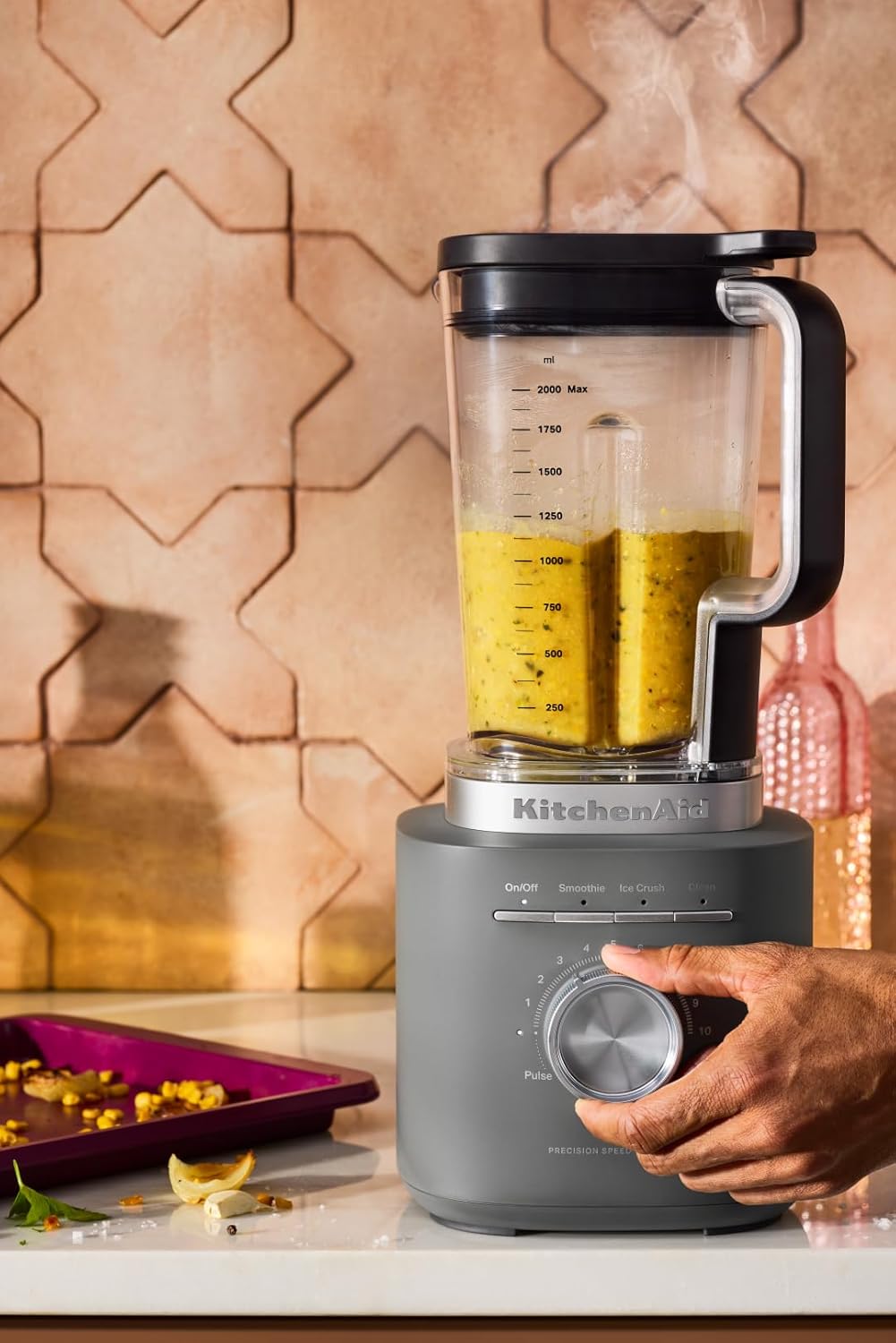 Pure Power Standmixer, Dunkelgrau