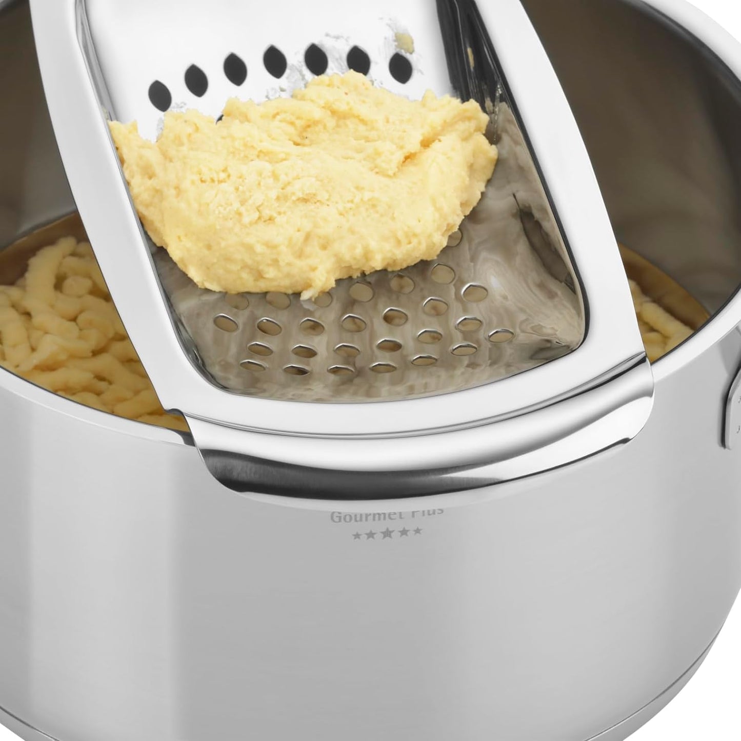 Spätzle-Profi Spätzlereibe mit Teigschaber, Single