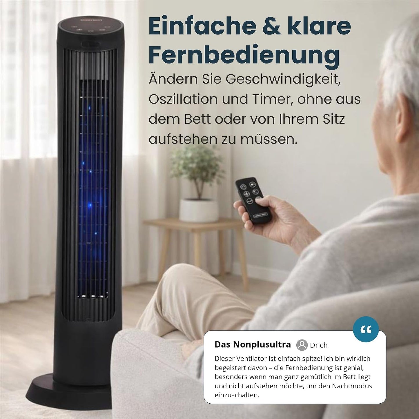 Leiser Turmventilator, Modell 2026
