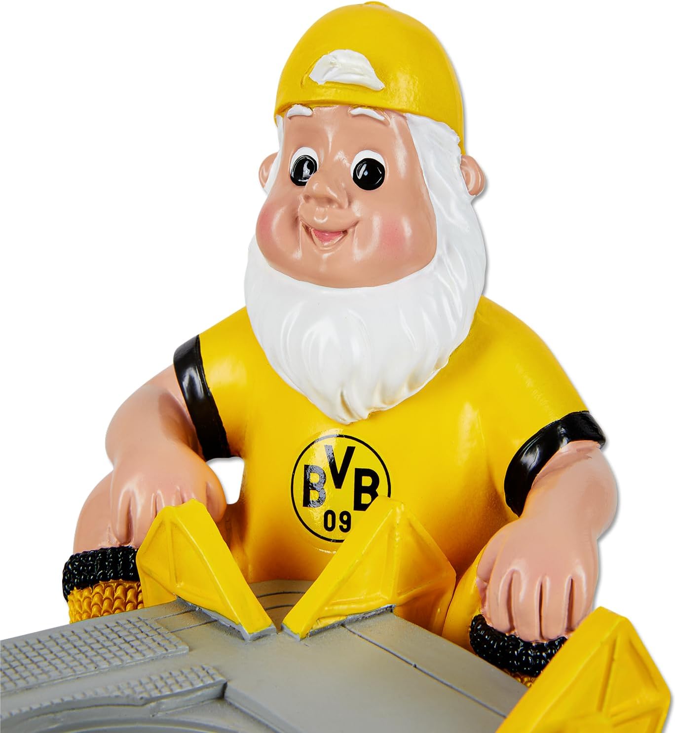 BVB Gartenzwerg mit Stadion-Teelichthalter