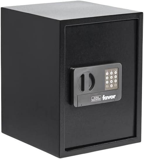 Möbeltresor Favor S7 E mit elektronischem Zahlenschloss, HxBxT: 415 x 310 x 350 mm / Elektronisches Zahlenschloss