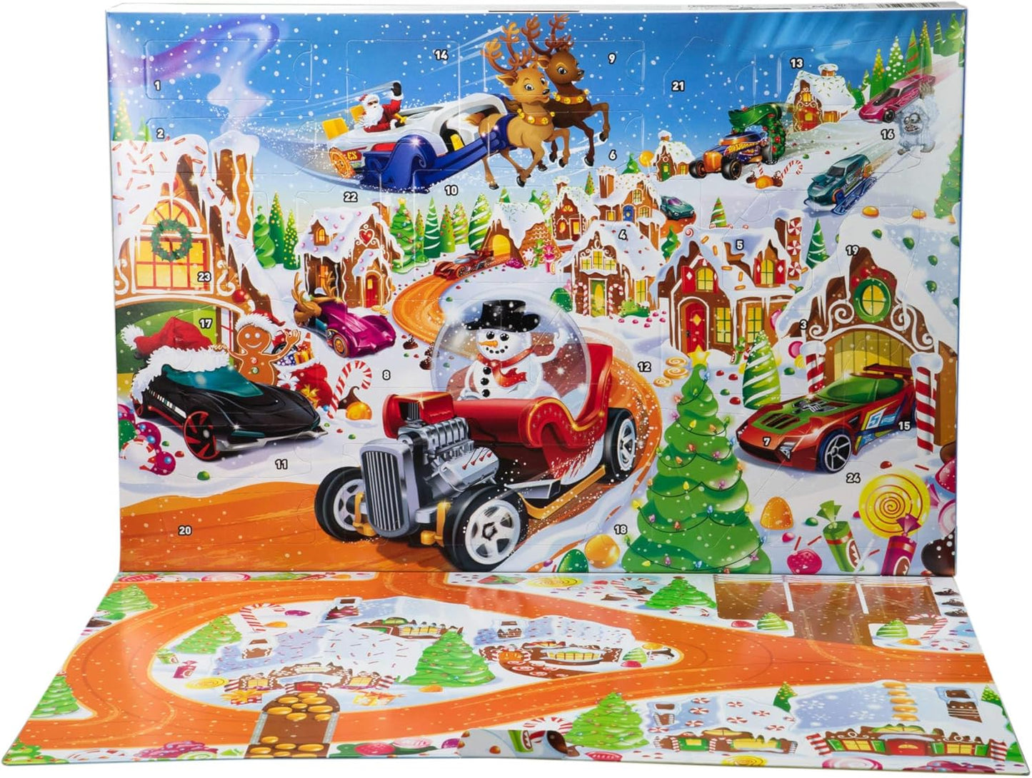 Spielzeugauto-Adventskalender