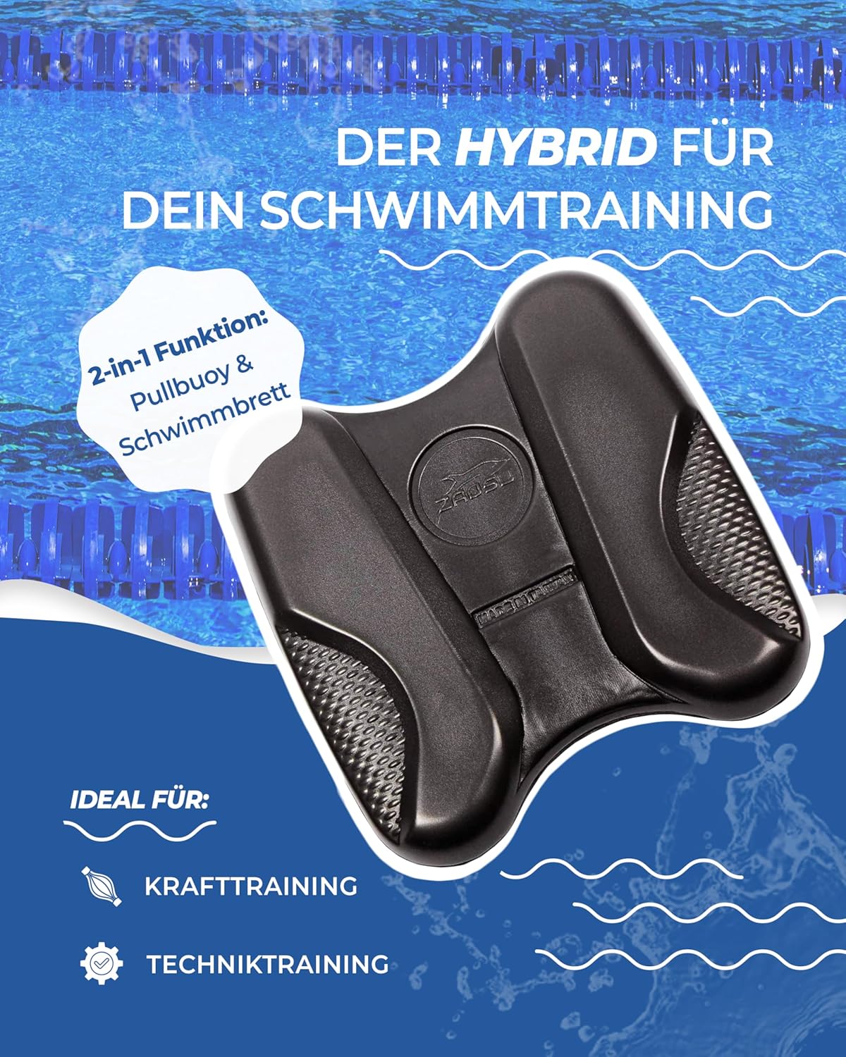 Performance Pull-Kick Schwimmbrett/Pullbuoy