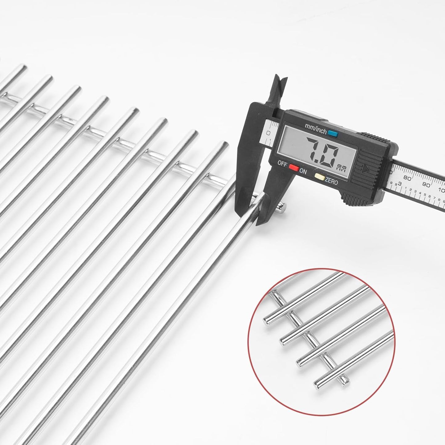 Edelstahl Grillrost 2er-Set für Spirit 300 Series, für Weber Spirit 300 Series