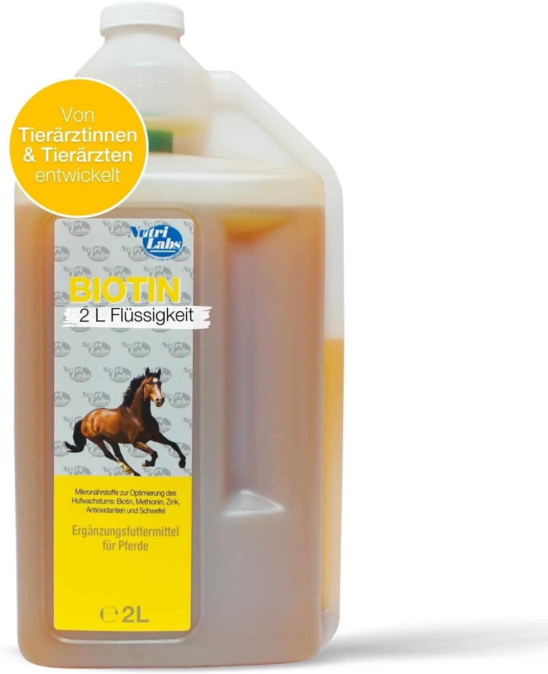 Biotin Pferd-Nahrungsergänzung mit MSM & Zink