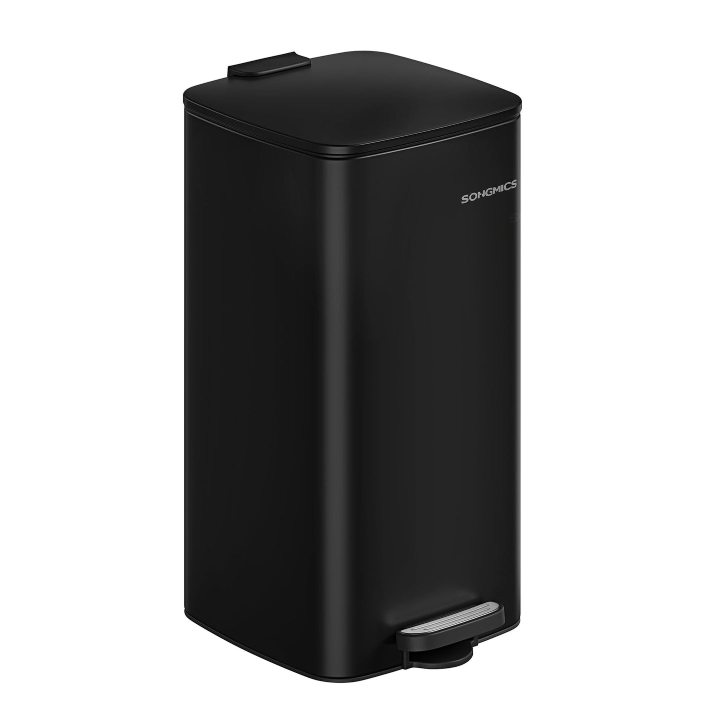 Tretmülleimer mit Softclose und Inneneimer, tintenschwarz 30 L