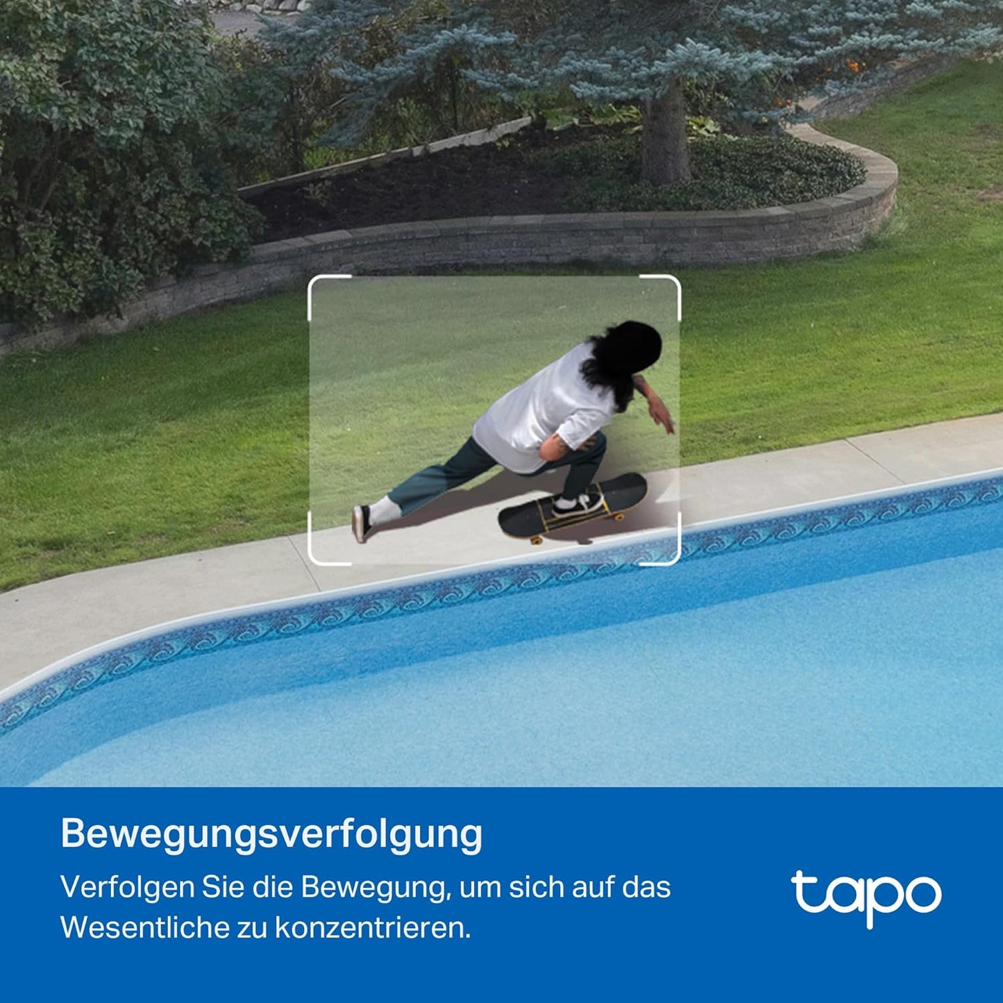360° Überwachungskamera C530WS mit KI-Erkennung