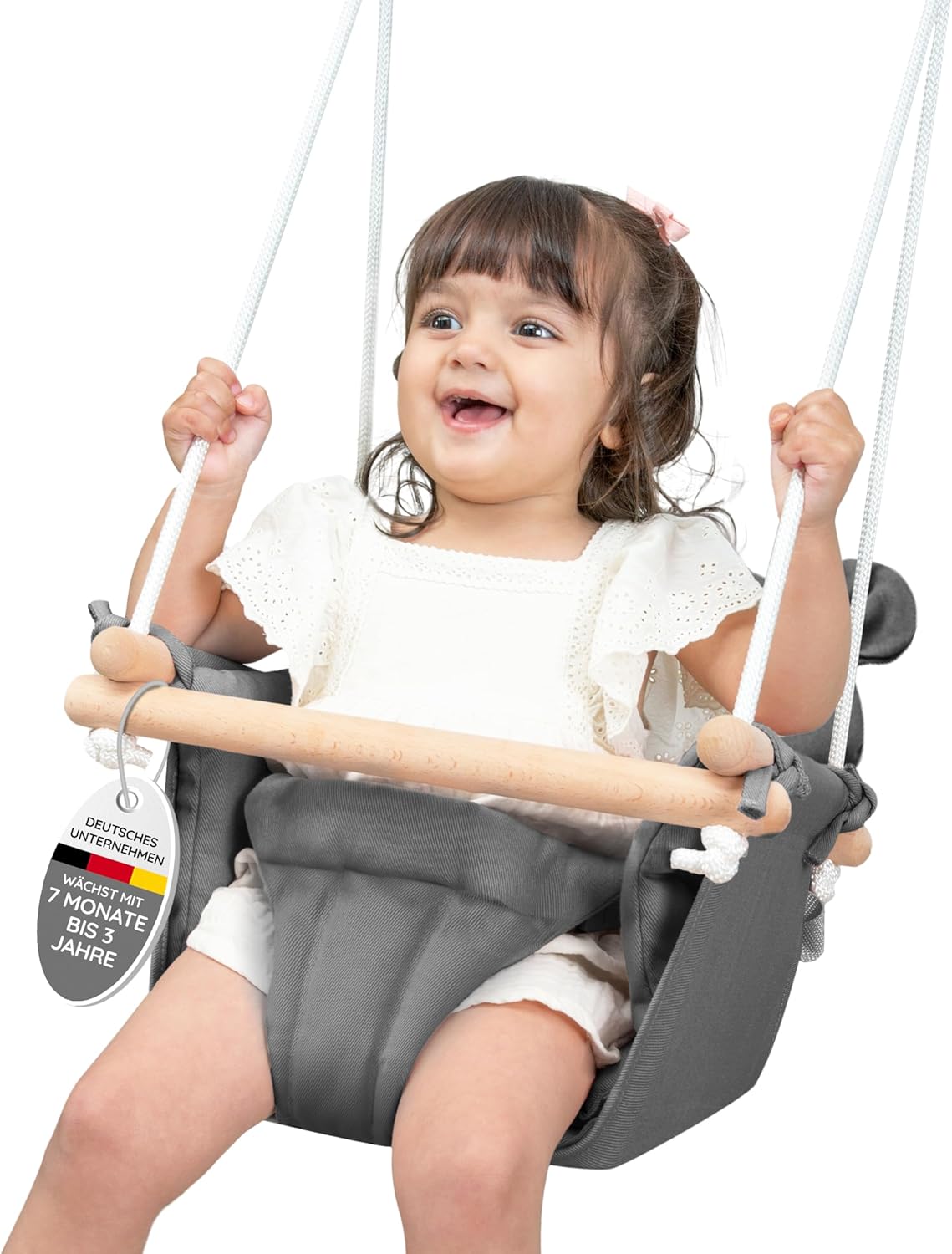3 in 1 Babyschaukel, Grau