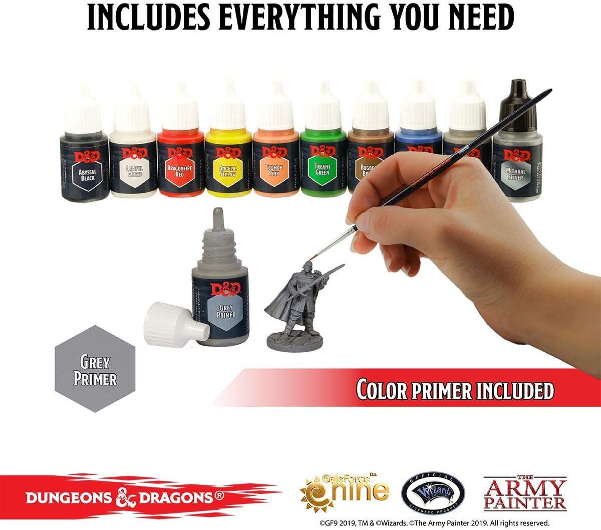 Dungeons and Dragons Nolzur’s Marvelous Pigment Adventurers Paint Set