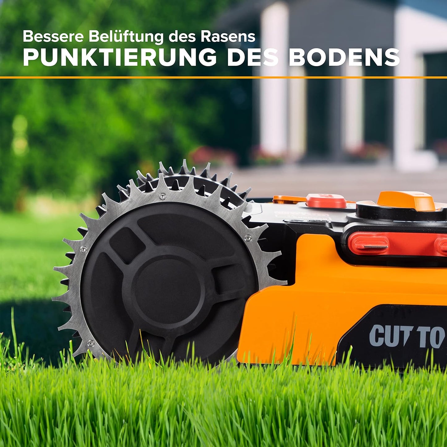 Mähroboter Spikes