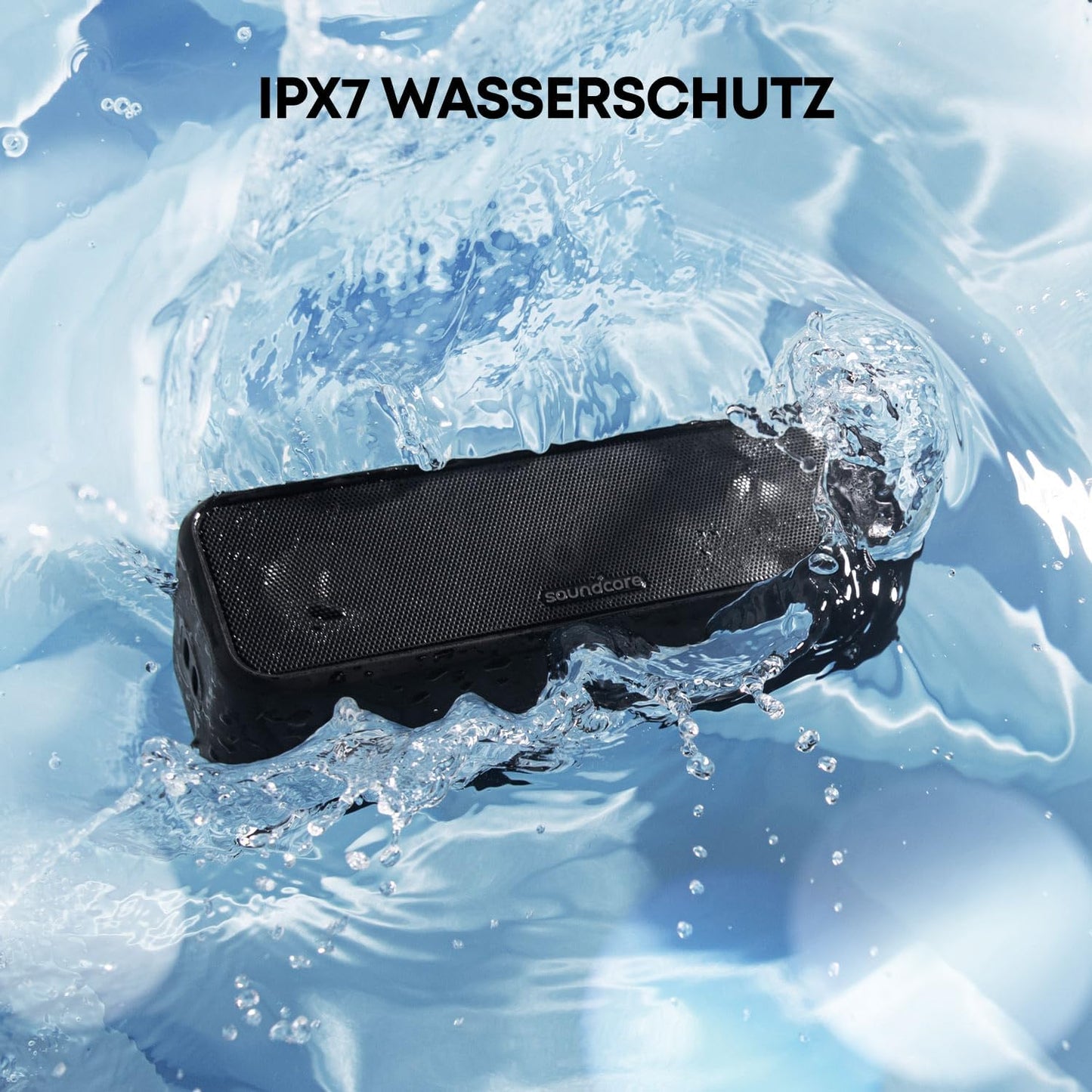 A3117 Bluetooth Lautsprecher mit PartyCast & BassUp, black