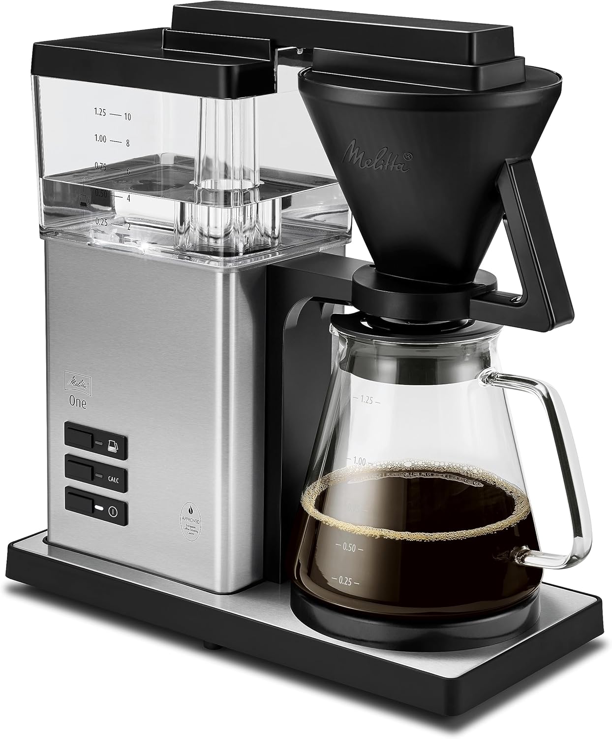Kaffeemaschine One Edelstahl 1031-01, Edelstahl