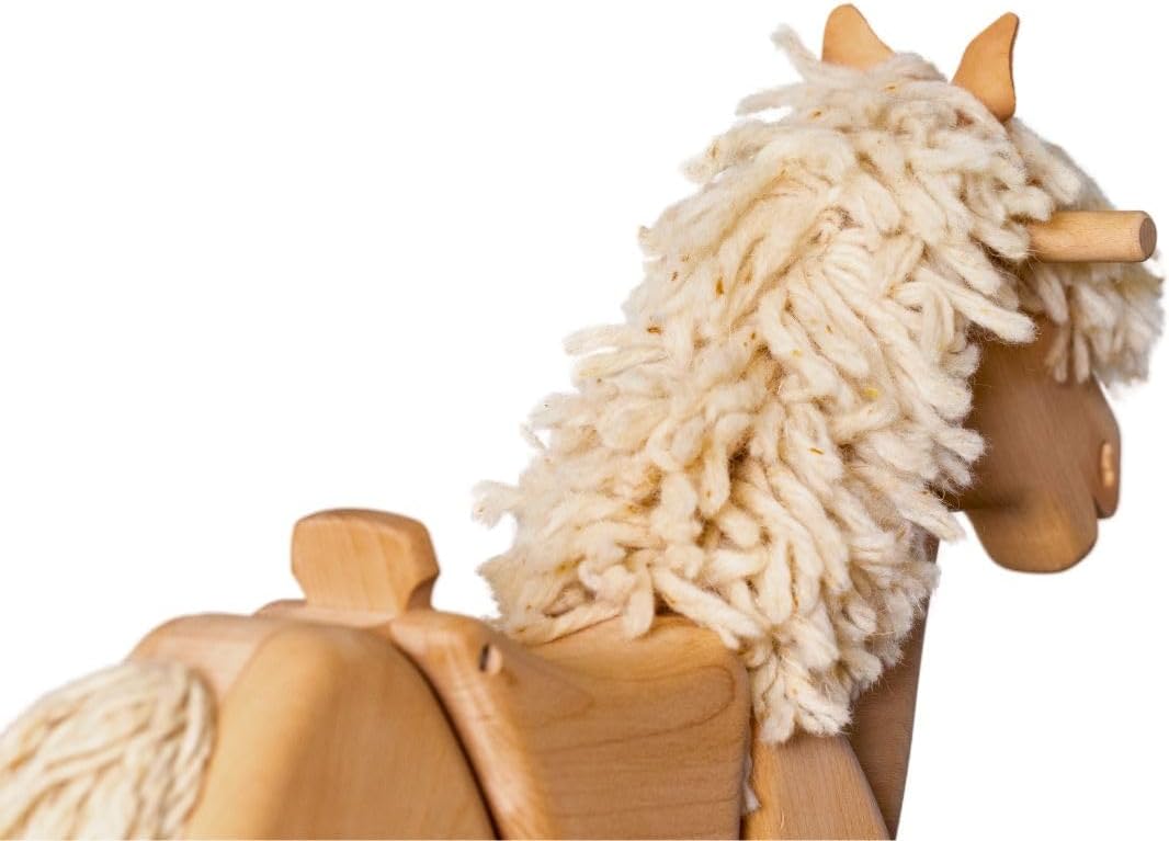 Ersatz-Set Mähne & Schweif für Schaukelpferde