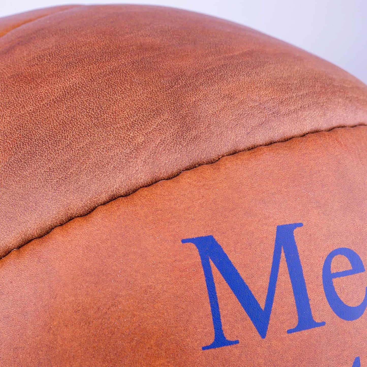 Medizinball aus Leder 1 kg, 1,00 KG