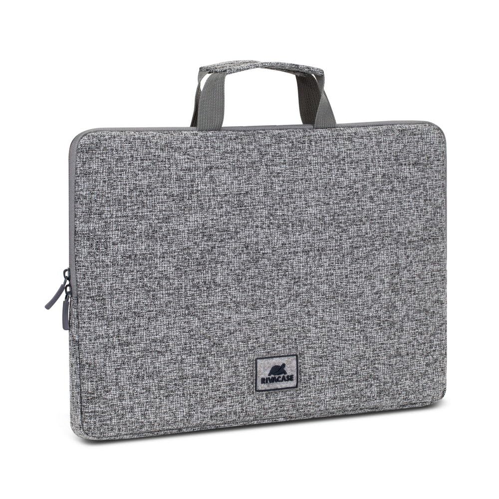 Laptop-Hülle mit Griffen, Hellgrau, Light Grau