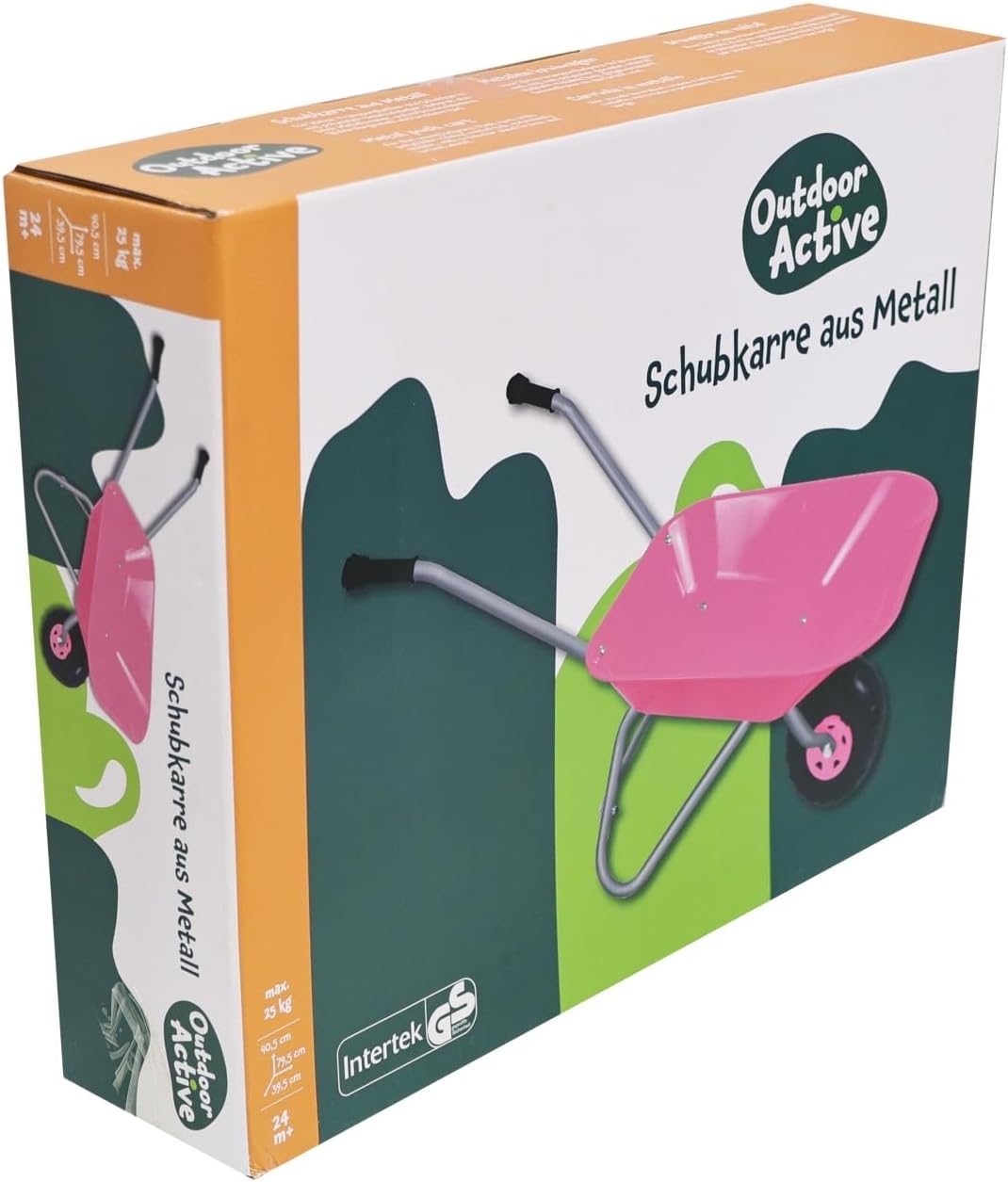 Metallschubkarre für Kinder