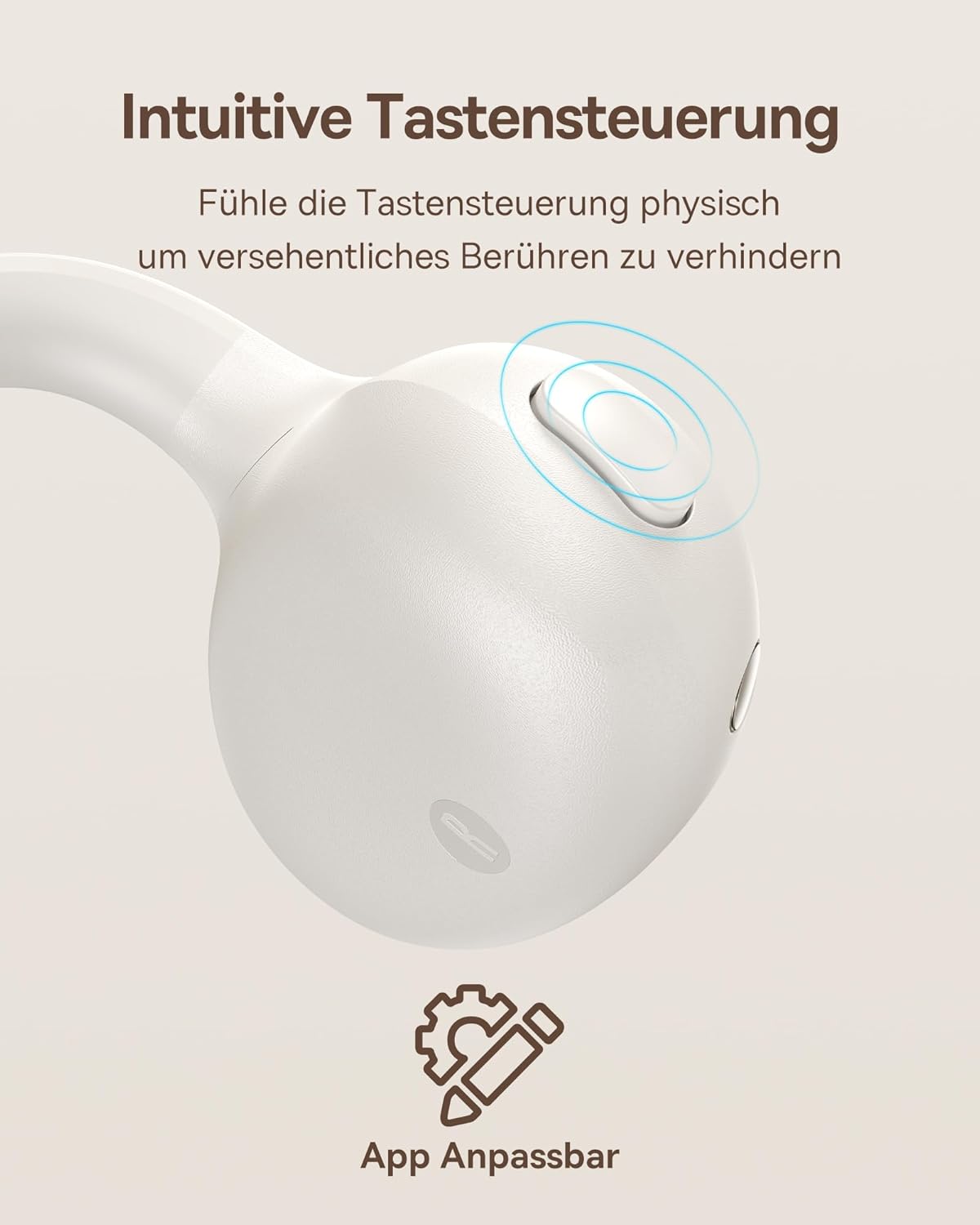 Bowie MC1 Open Ear Kopfhörer, White