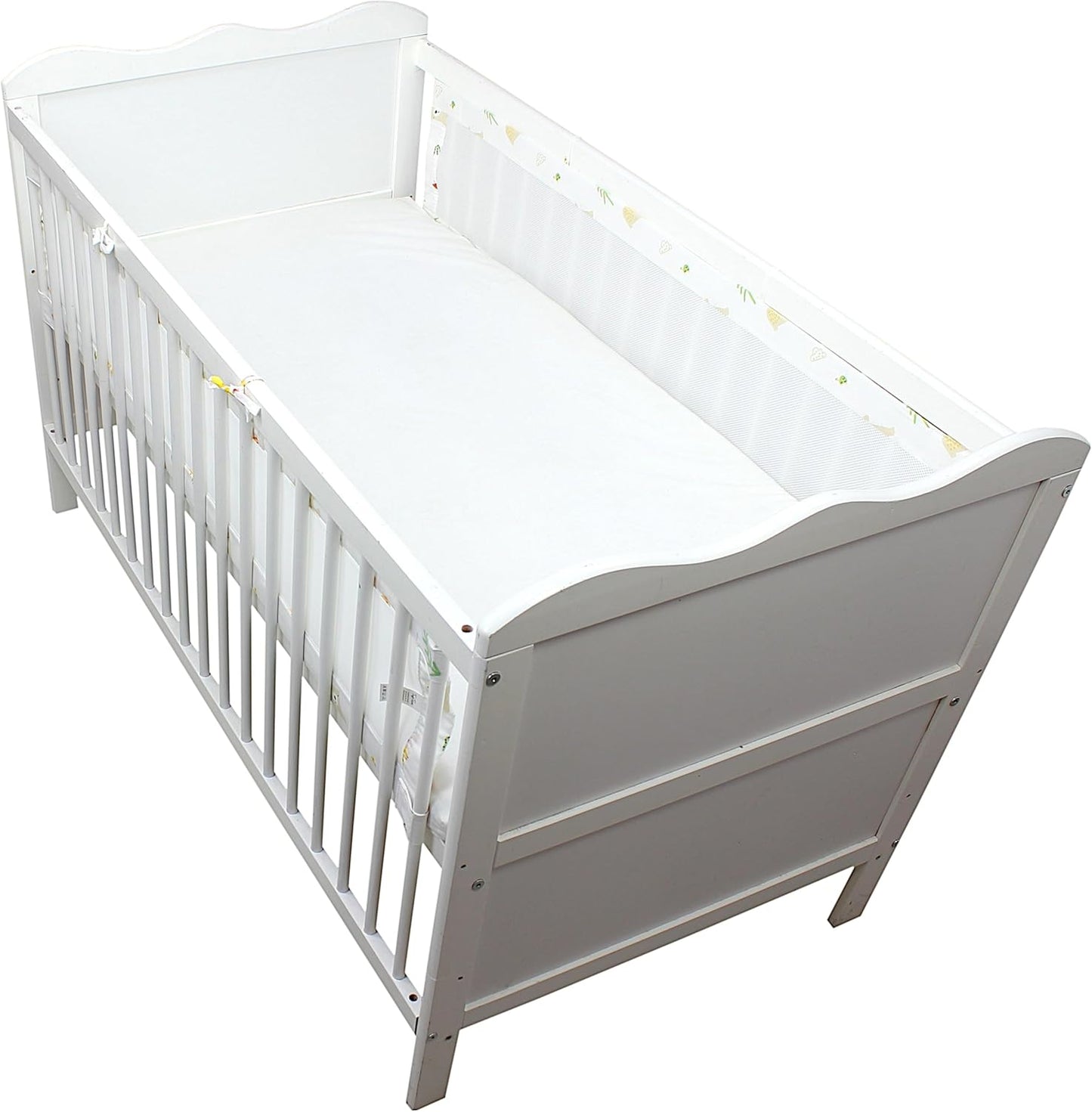 Babybett Nestchen, ca. 128 x 30 cm (für Babybett 140x70) Löwe und Bär