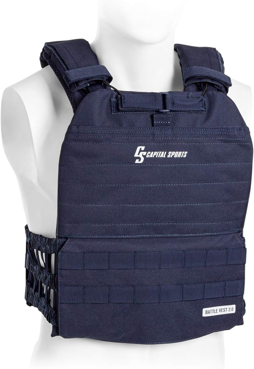Gewichtsweste Battlevest, Blau, 8 kg