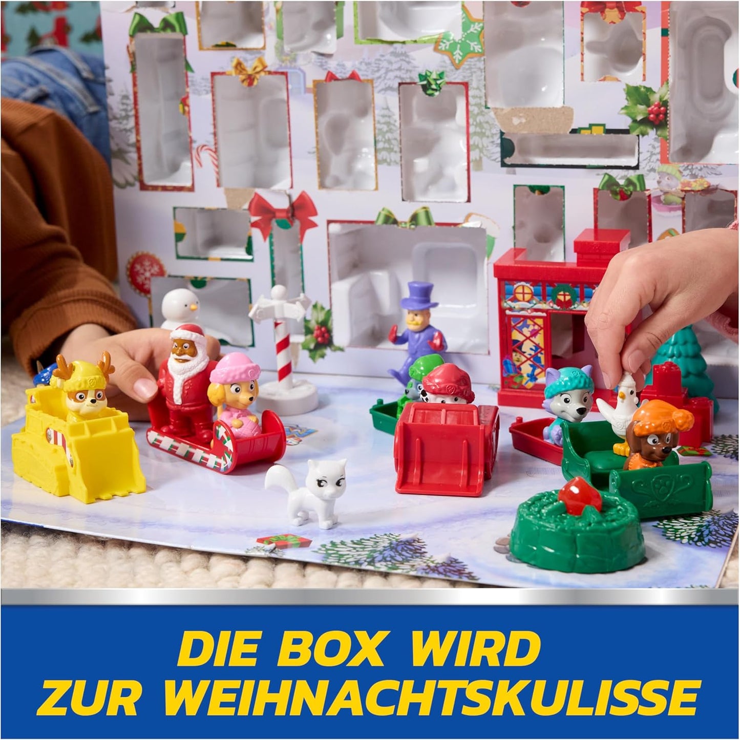 Adventskalender 2025 mit 24 Spielzeug-Überraschungen