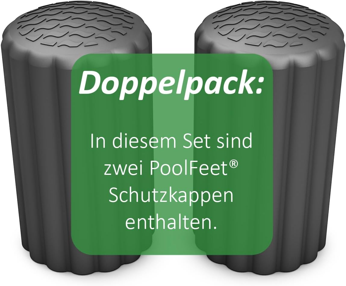 Schutzkappen für Poolleiterfüsse