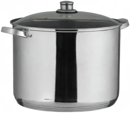 Universaltopf mit Glasdeckel, 20 Liter Volumen