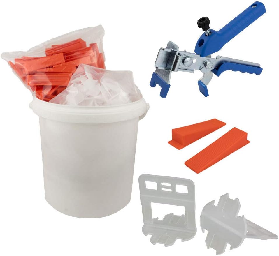 Nivelliersystem Basis-Set mit Zange (200 Teile), Basis-Set 100L+100K+M-Zange