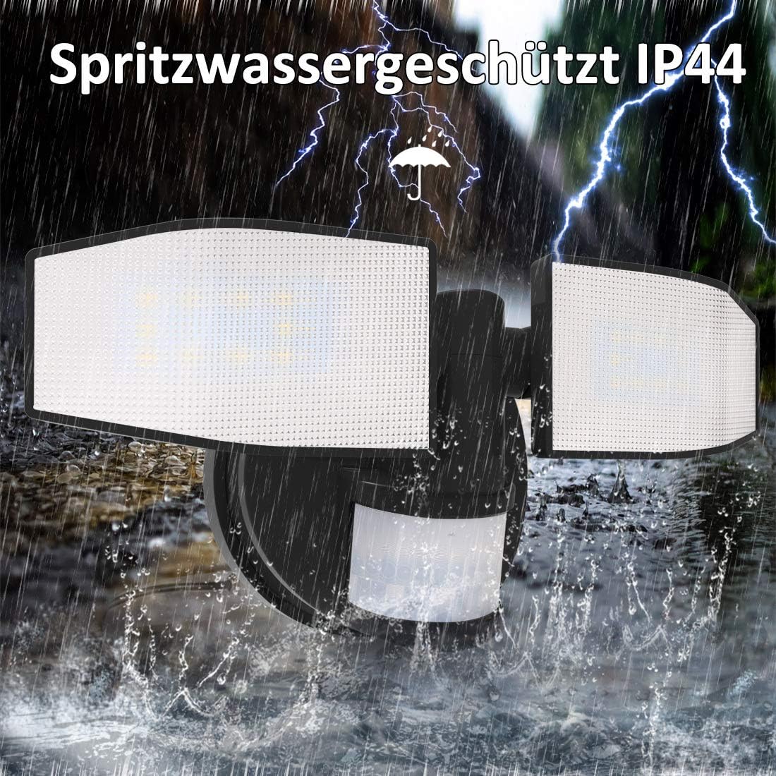 LED-Strahler ‎NP-BDS-01, Schwarz