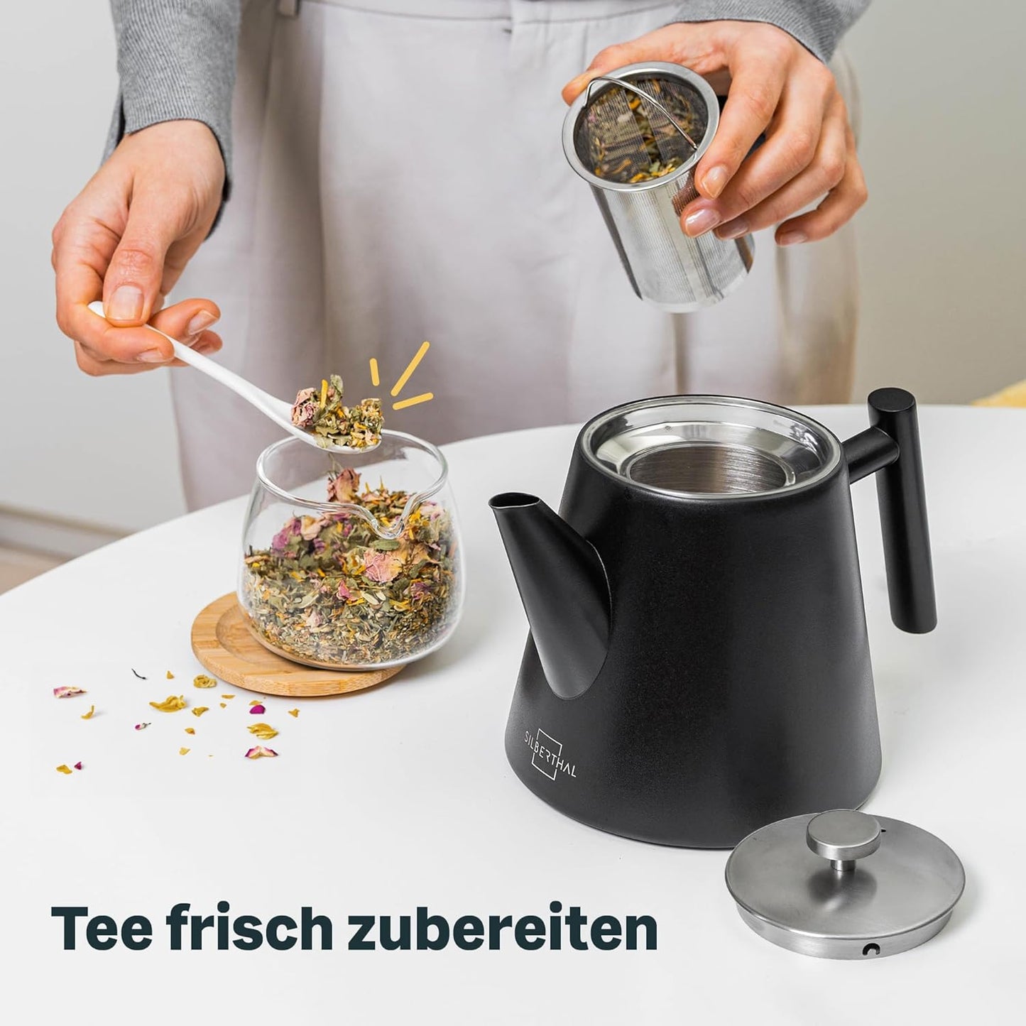 Thermo-Teekanne, Schwarz