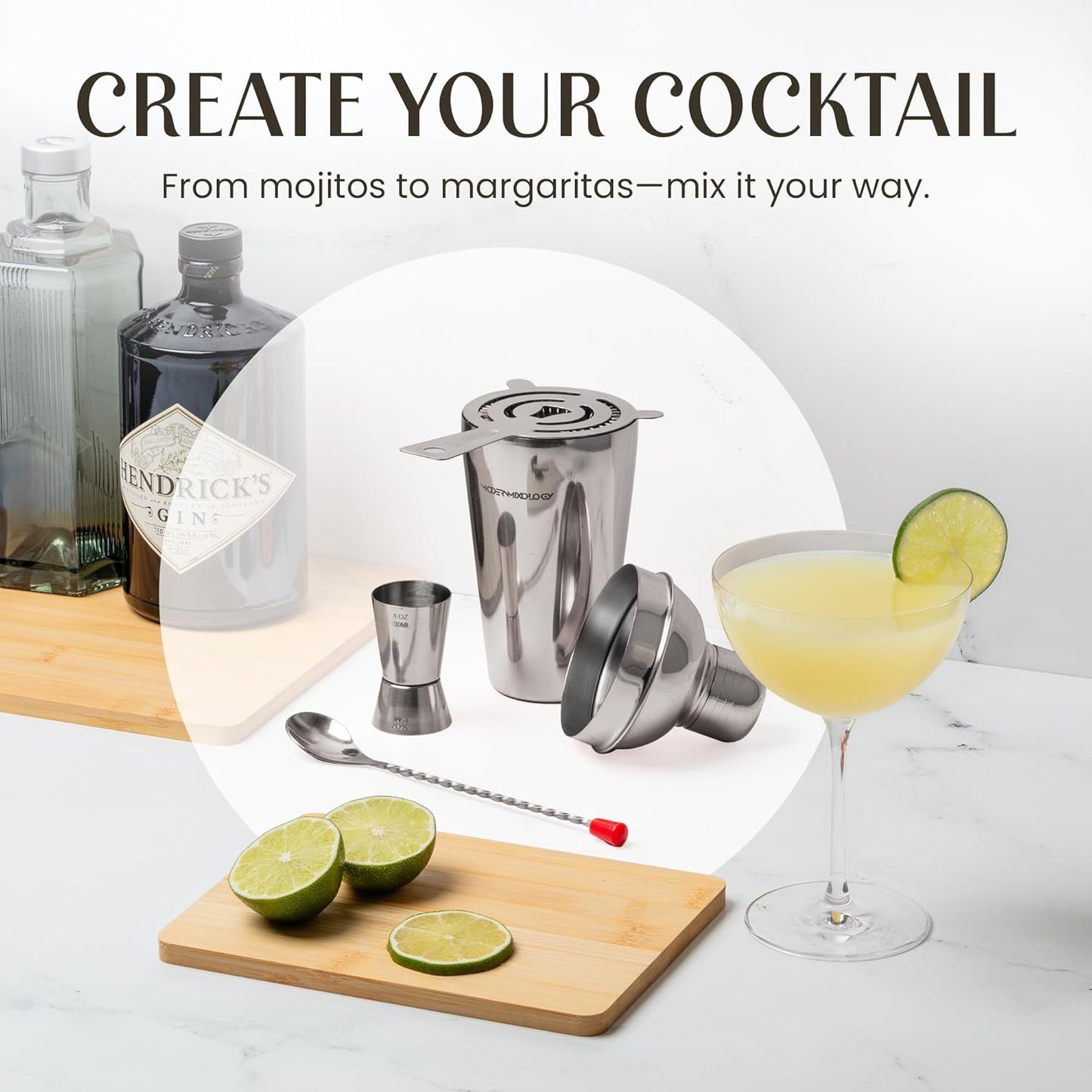 Barkeeper Set, Schwarzes