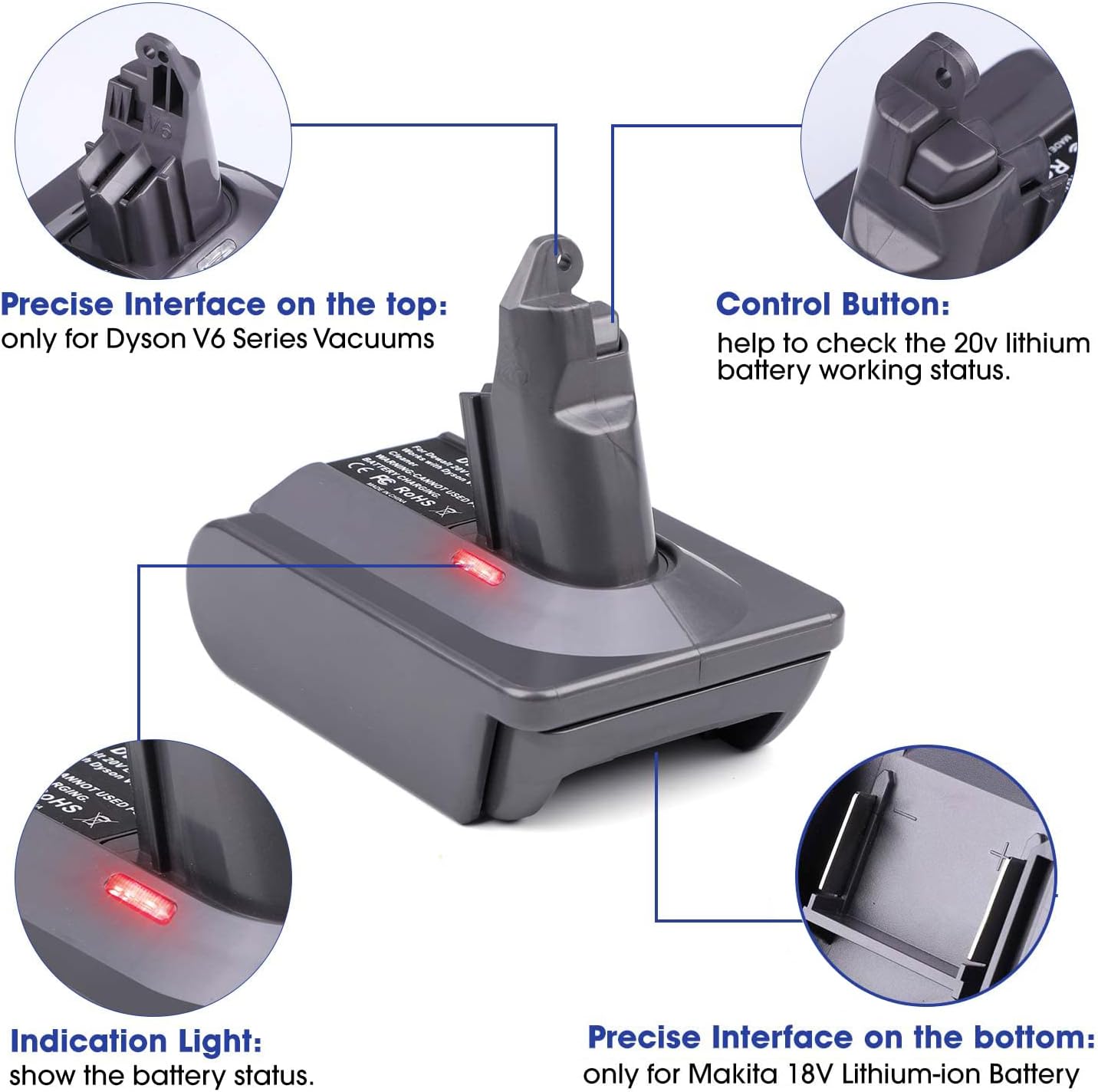 MT18V6 Adapter, MT18V6