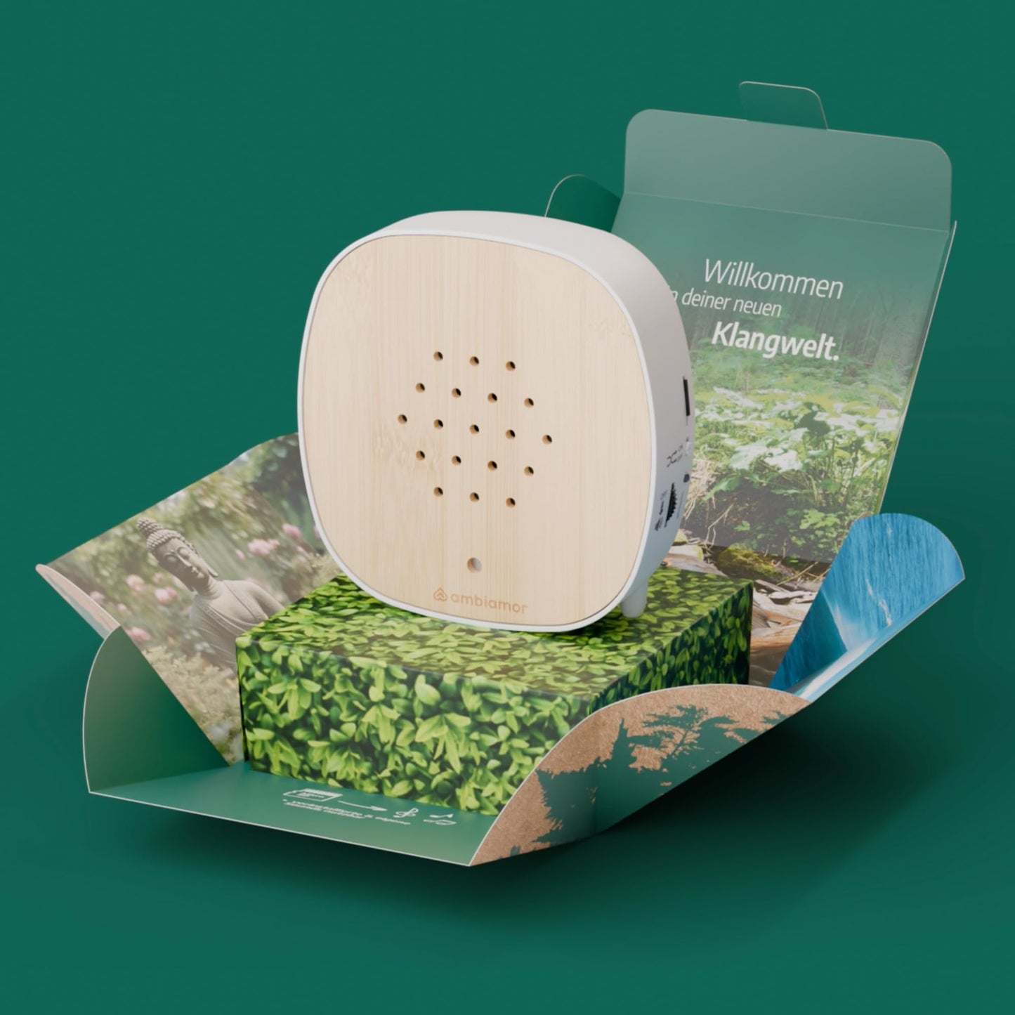 Klangbox mit Bewegungsmelder und Natursounds