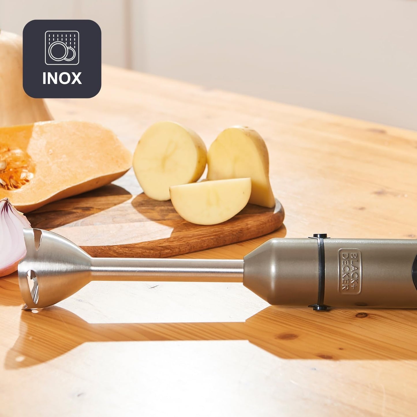 Stabmixer-Set mit Zubehör, 1000W | 3 Zubehörteile